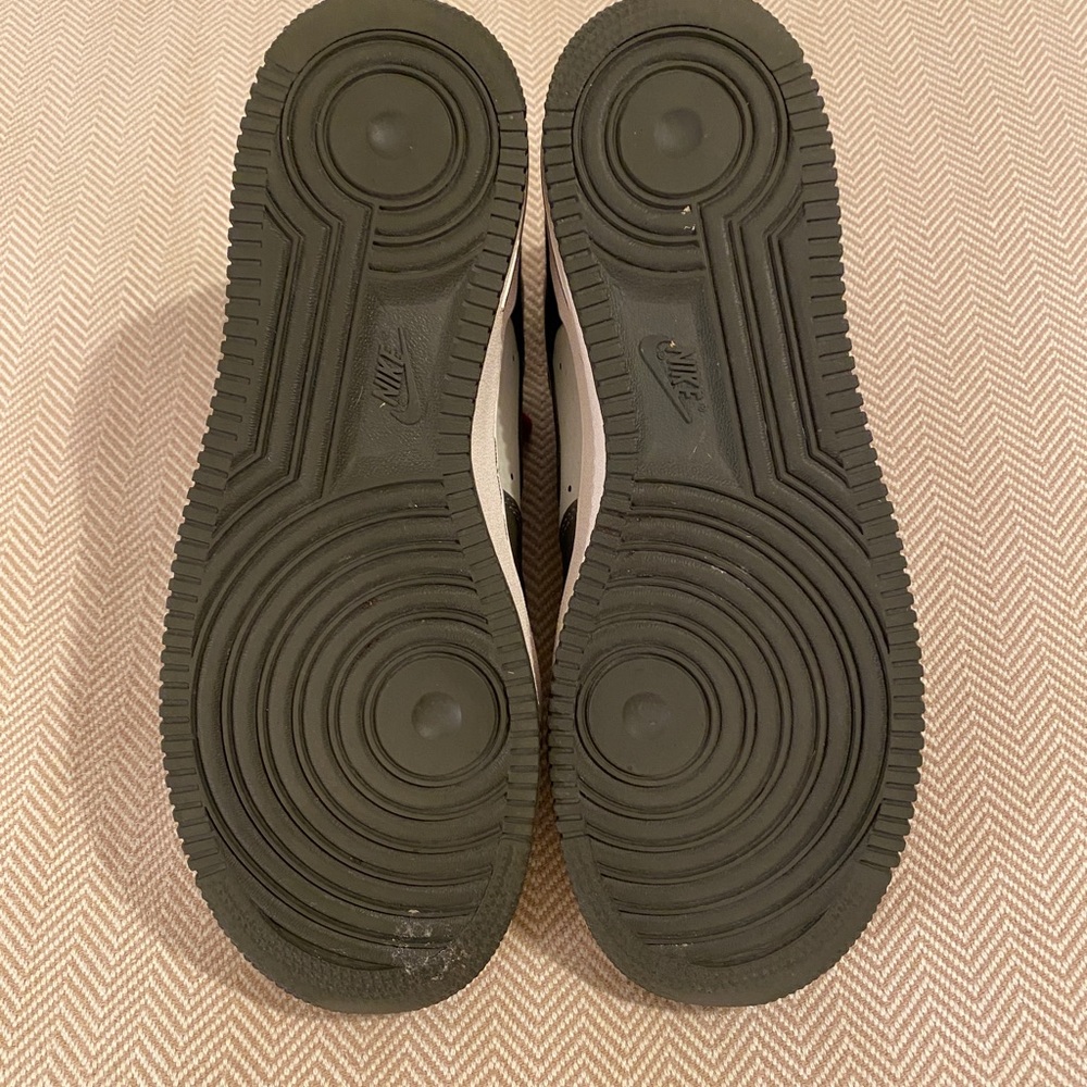 2013 Nike Air Force 1 AF1-82 Silver Gray High Tops - Picture 6 of 12